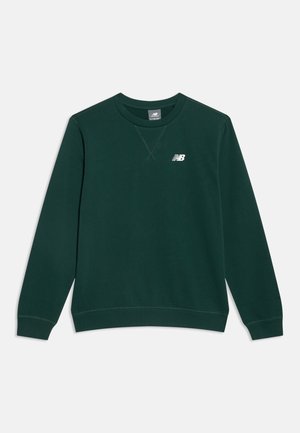 New Balance, SMALL LOGO CREW - Φούτερ - nordic green