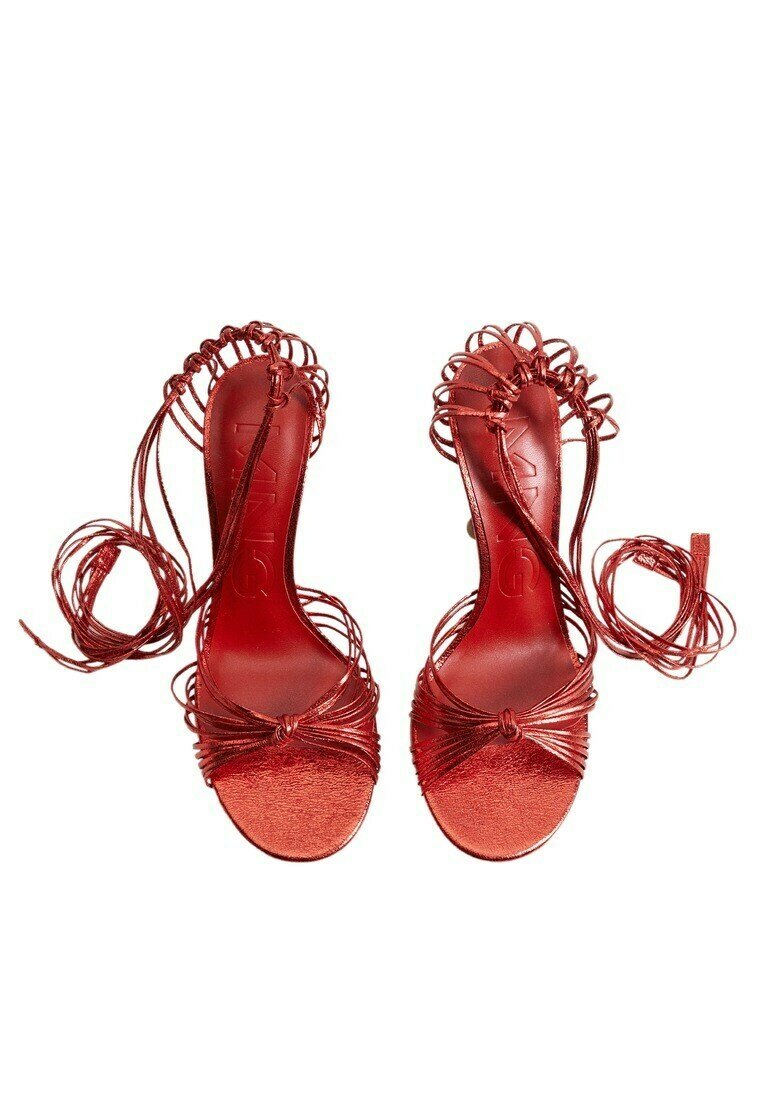 Sandali tacco alto donna rosso - pelle | Barca Stores