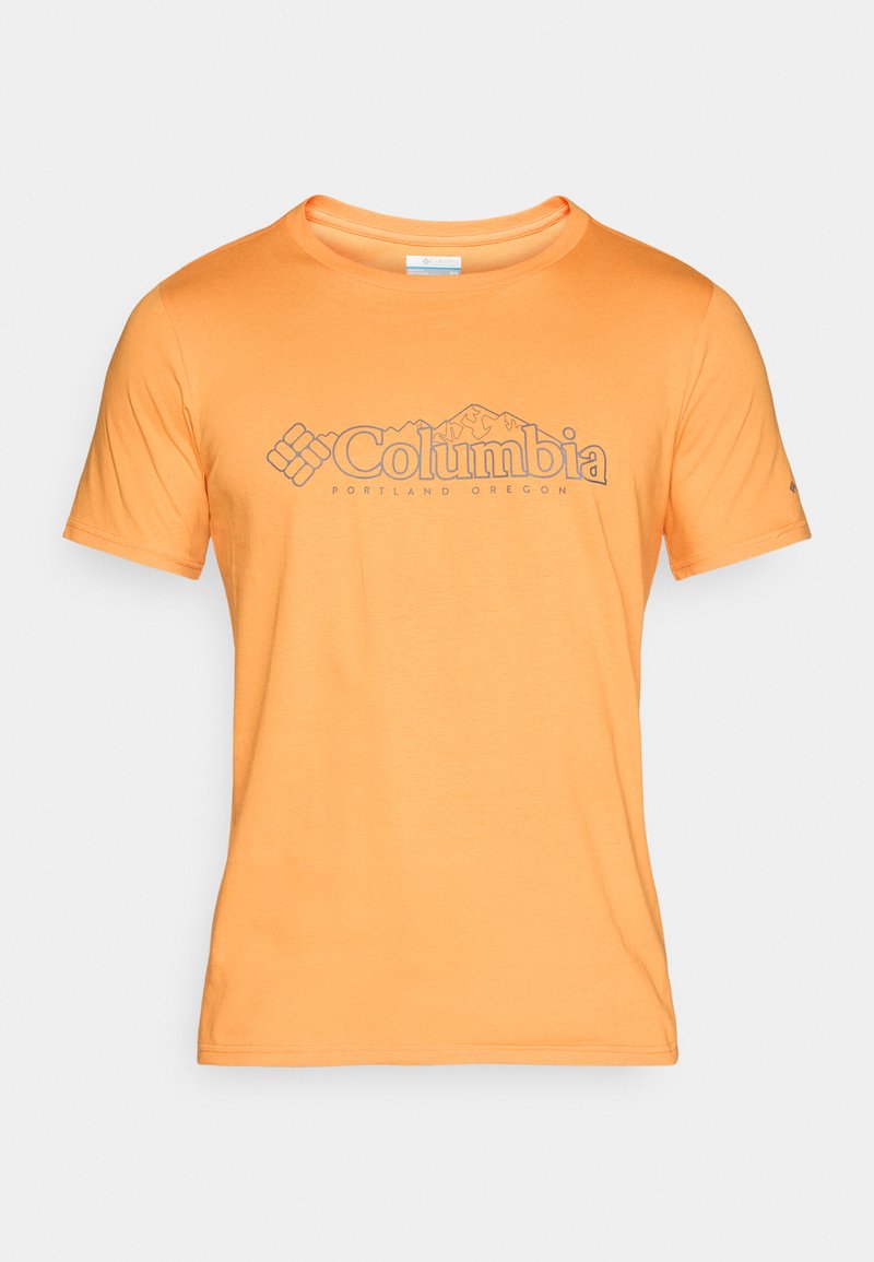 Columbia T-shirt print oranje