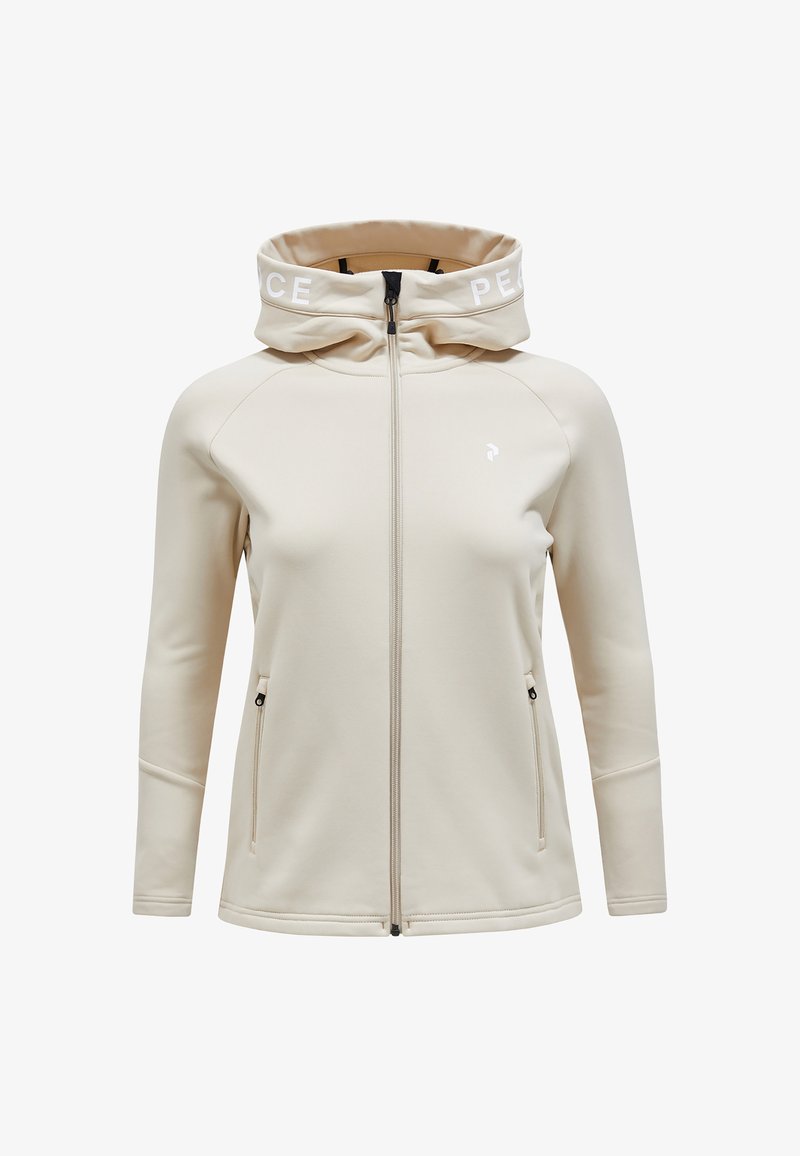 Peak Performance RIDER ZIP - Fleecetakki - beige
