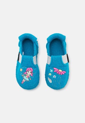 Hausschuh - turquoise