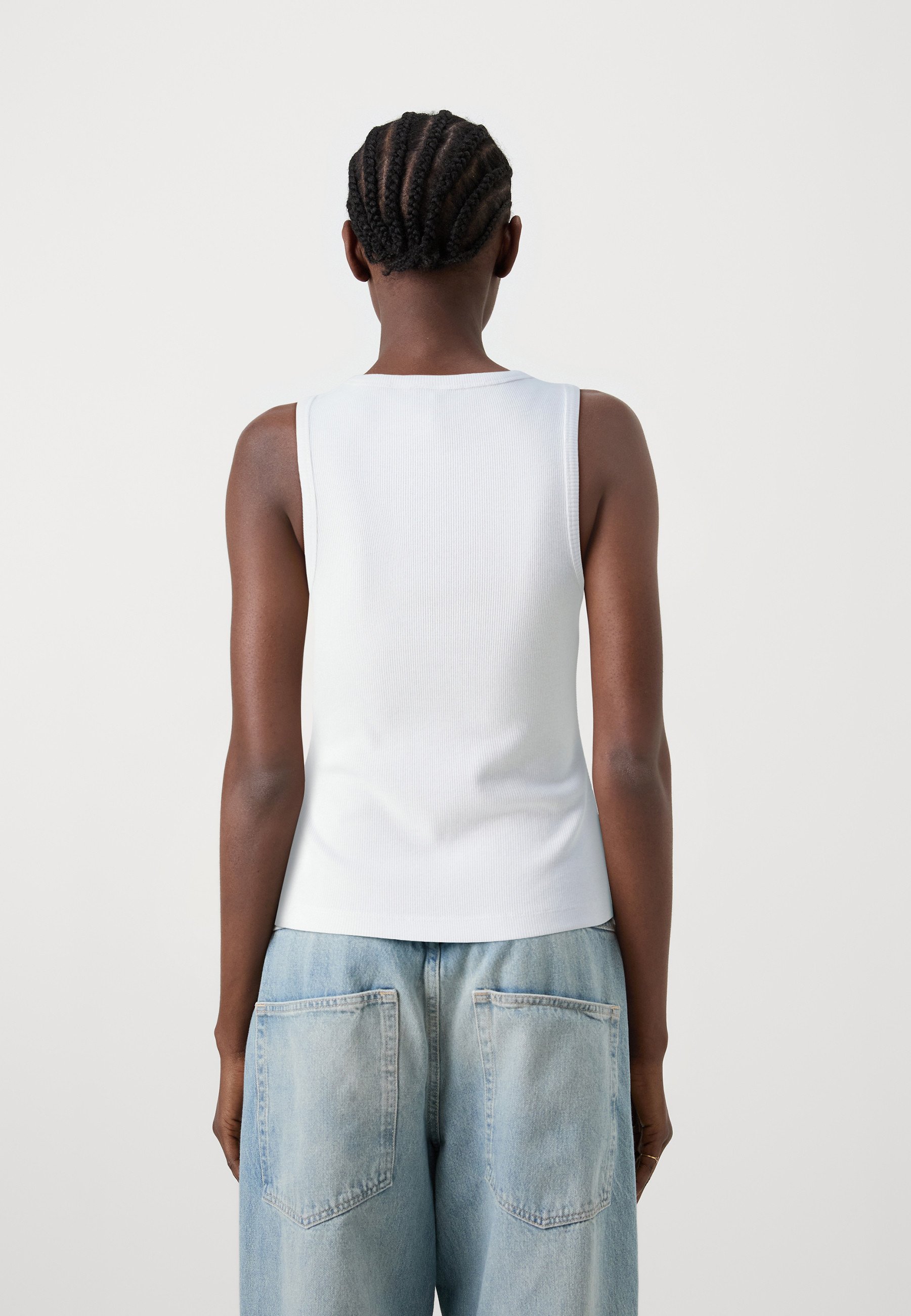 トップス CLANE PILE FLARE TANK TOPS 美品 CLANE PILE FLARE TANK TOPS - IVORY 2 - メルカリ