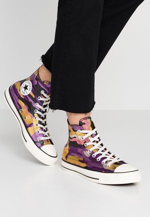 Sneakers hoog - black