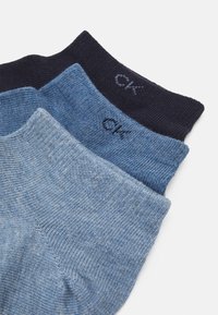 Calvin Klein Underwear MEN SNEAKER 3 PACK - Nogavice - blue