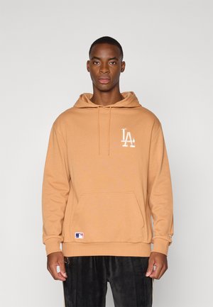 MLB LOS ANGELES DODGERS LEAGUE ESSENTIALS OVERSIZED HOODIE - Squadra - gold