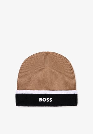 BOSS Kidswear, PULL ON HAT KIDS TEENS UNISEX - Bonnet - cookie