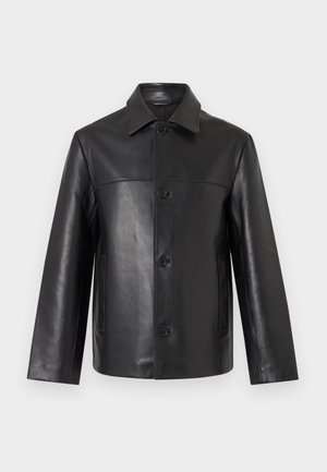 BLOUSON  - Δερμάτινο μπουφάν - black
