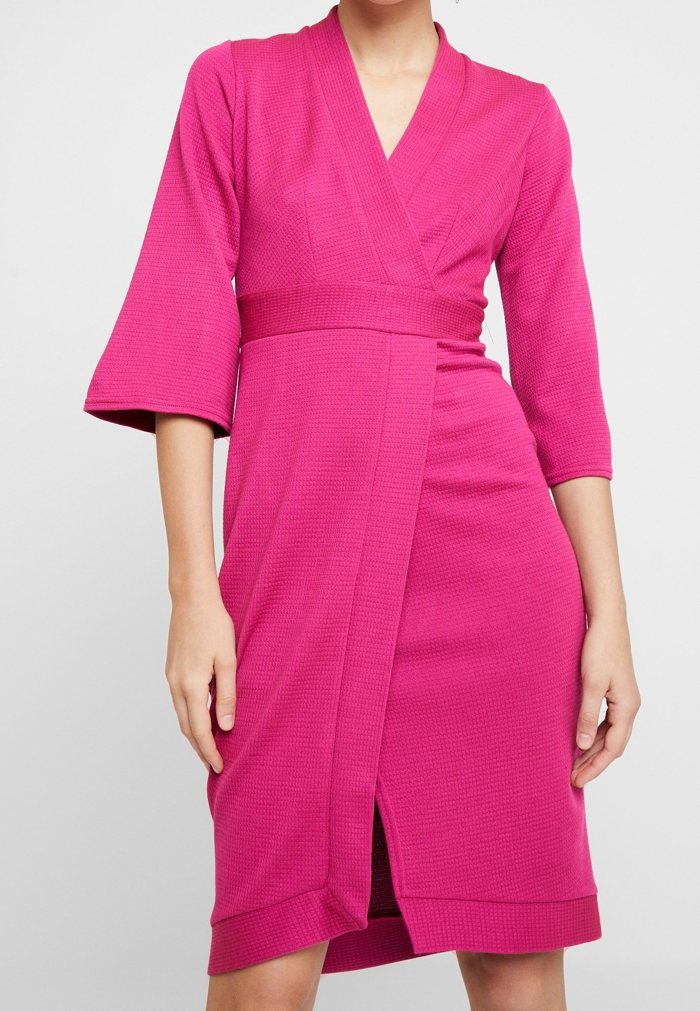 neon pink shift dress Friday Night Glam Shift Dress In Hot Pink
