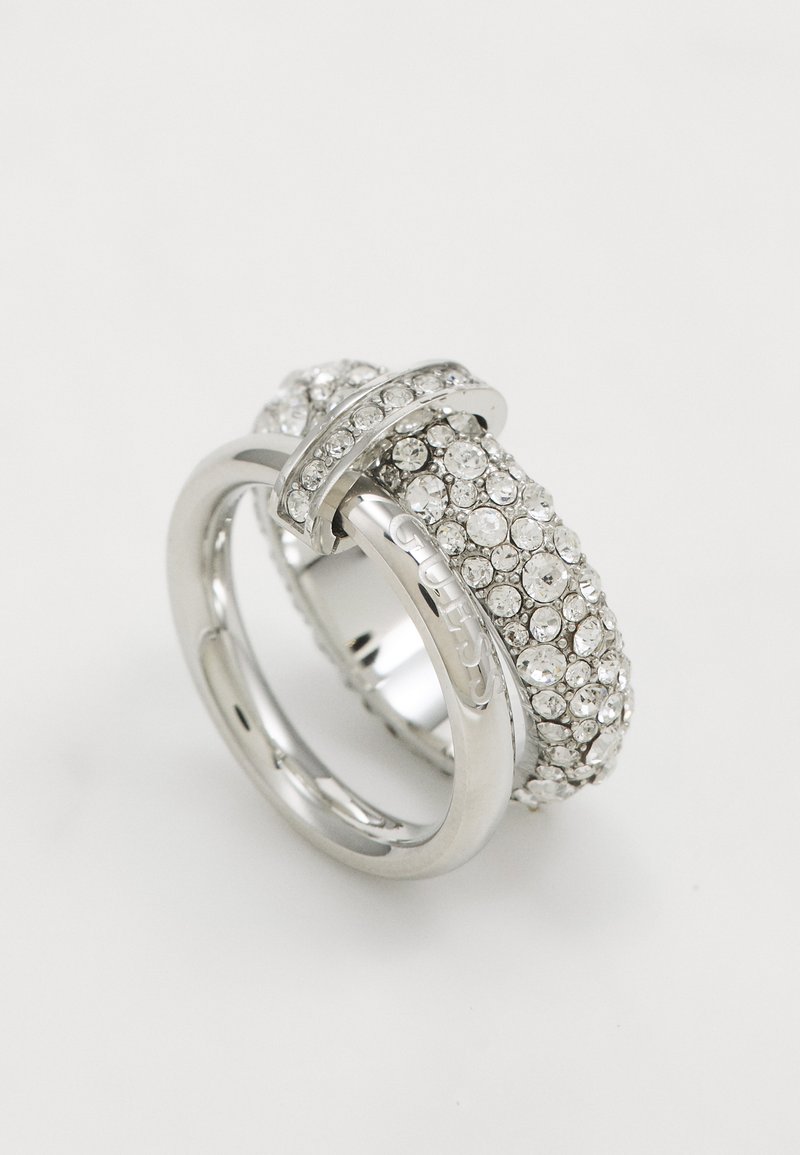 Bague Guess Argentée – Taille 56 – Anneau Neuf Avec étiquettes