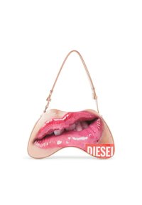 Diesel PLAY SHOULDER - Ručna torba - beige