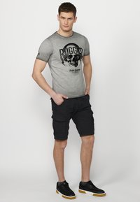 Koroshi SHORT SLEEVE - Potiskana majica - gris grey