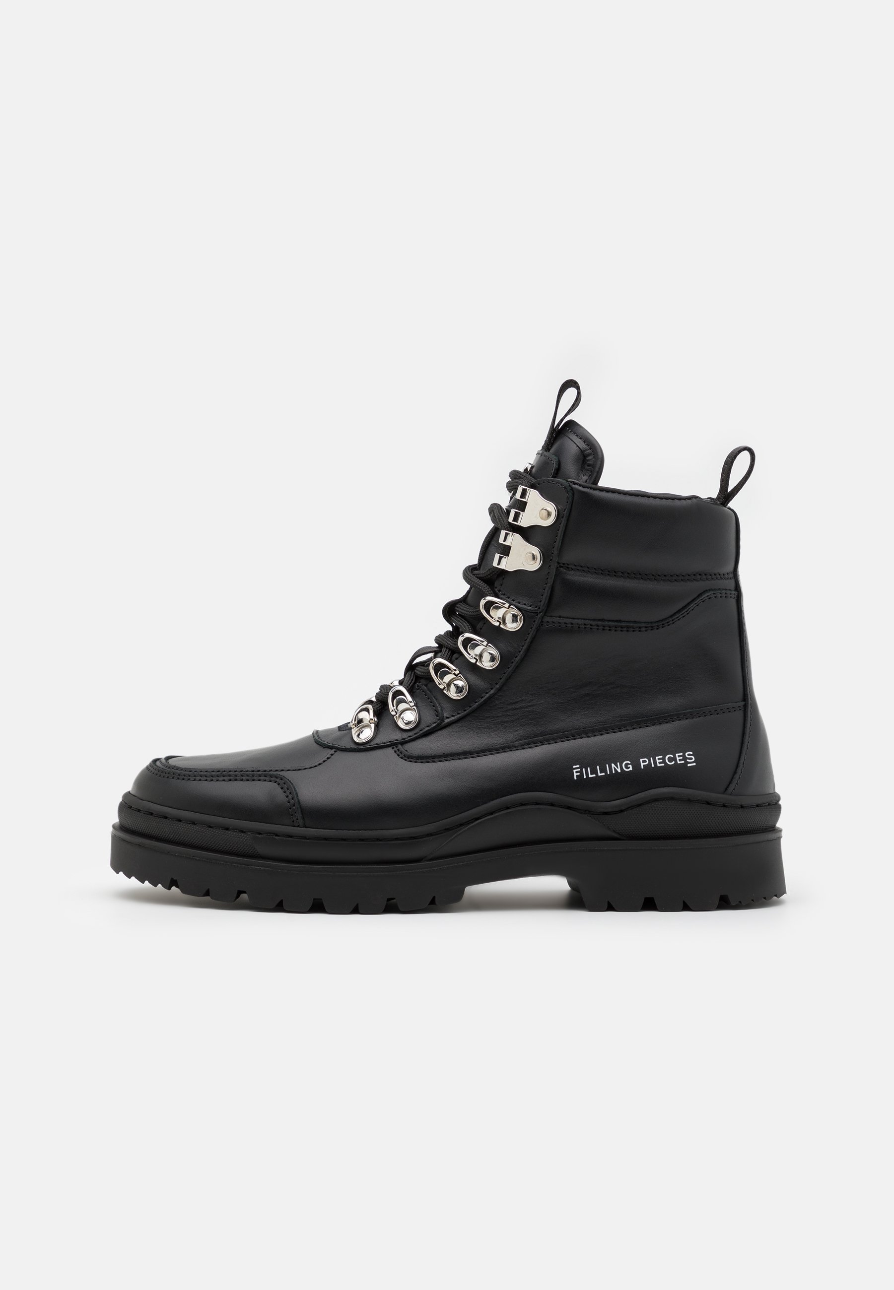 Filling Pieces MOUNTAIN BOOT UNISEX - Veterboots - black/Zwart - Zalando.be