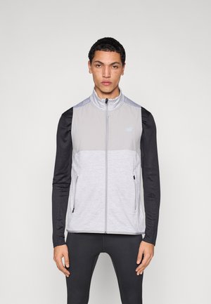 HEAT GRID VEST - Väst - athletic grey