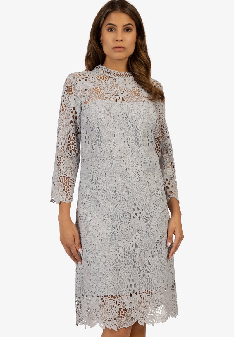 Robe Femme APART Fashion Élégante En Dentelle Et Mousseline Avec Bretelles Spaghetti