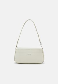 BUSINESS SHOULDER BAG SAFFIANO - Bolso de mano - dk ecru/sand pebble