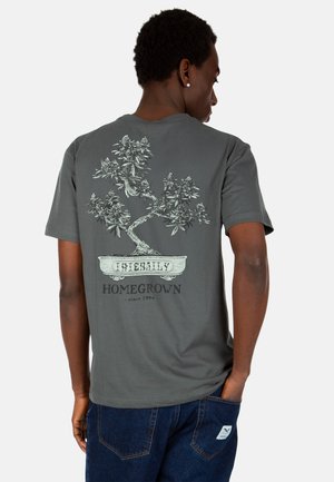Iriedaily, IRIEDAILY T-SHIRT BONSIGH - Print T-shirt - dark jungle