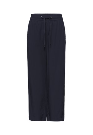 Street One, HIGH WAIST WIDE LEG HOSE IM LOOSE FIT - Housut - shadowed navy