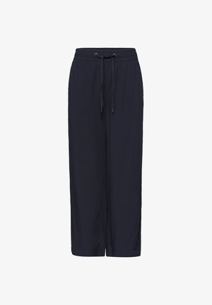 Street One, HIGH WAIST WIDE LEG HOSE IM LOOSE FIT - Housut - shadowed navy
