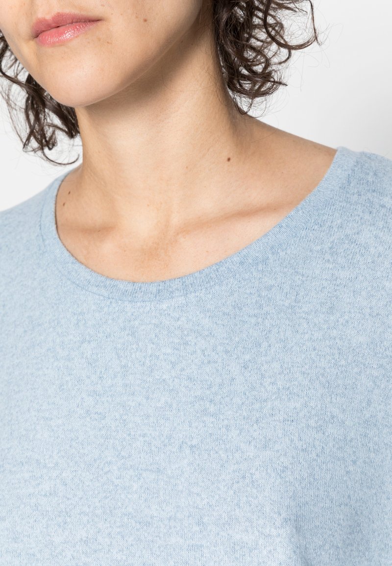Damen Strickjacken | Soyaconcept BIARA Strickpullover blue melange/blau - UW91064 Damen Strickjacken | Soyaconcept BIARA Strickpullover blue melange/blau - UW91064