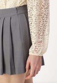 SOMETHINGNEW SNMEGAN MINI - Jupe plissée - harbor mist