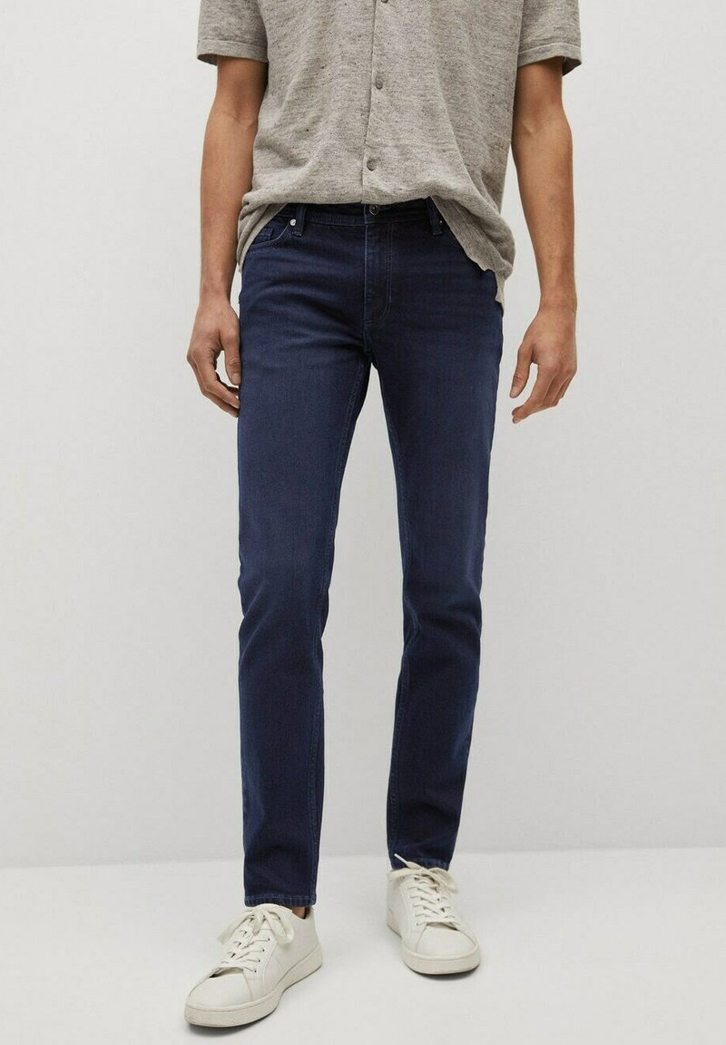 Herren Skinny Fit | Mango JAN Jeans Slim Fit dark blue/dunkelblau - FW44078 Herren Skinny Fit | Mango JAN Jeans Slim Fit dark blue/dunkelblau - FW44078