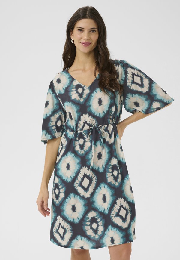 CRTIAH - Freizeitkleid - aqua tie dye