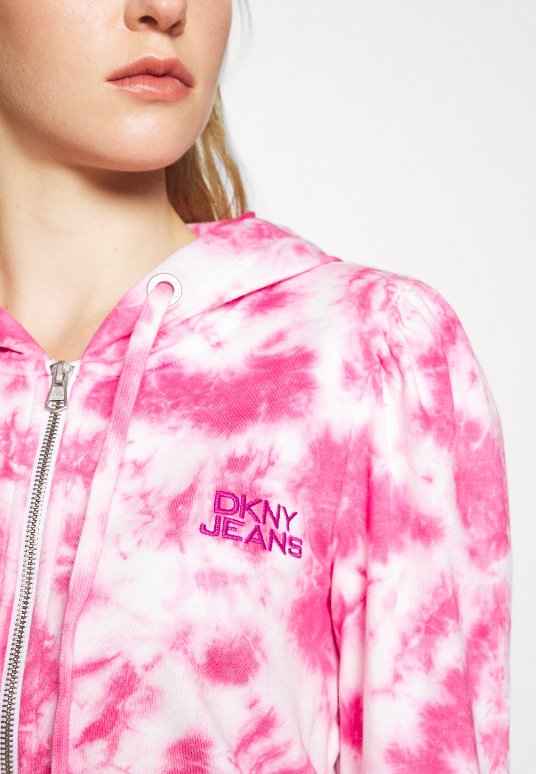 tie dye zip up