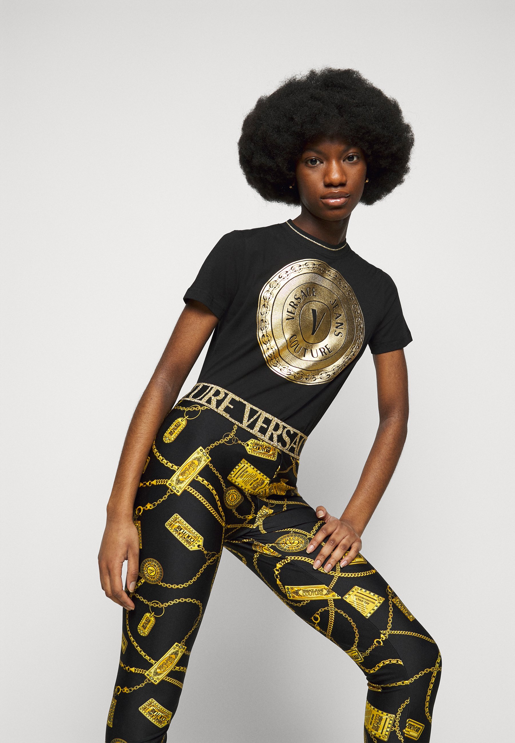 versace leggings set