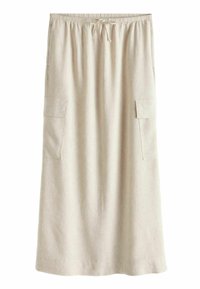 Next COLUMN  TALL - REGULAR FIT - Falda larga - natural