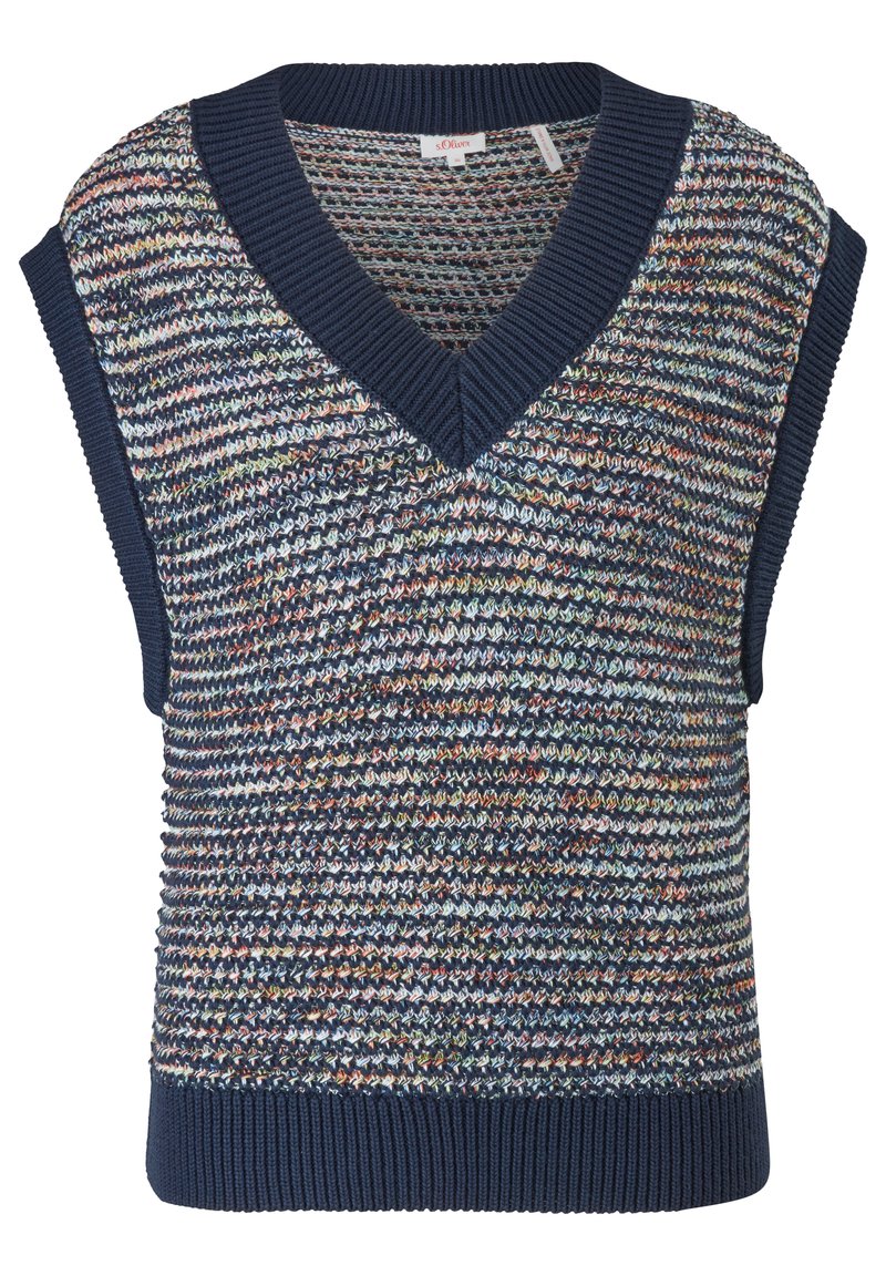Damen Strickjacken | s.Oliver Strickpullover dark blue knit/dunkelblau - AK91315 Damen Strickjacken | s.Oliver Strickpullover dark blue knit/dunkelblau - AK91315