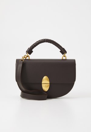 ROUND TESORO - Borsa a mano - deep coffea