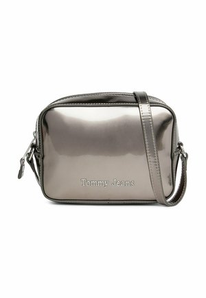 LOGO METALLIC - Kameraveske - gunmetal