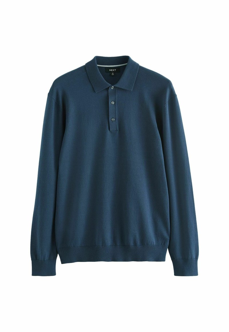 Next REGULAR FIT - Hosszú ujjú felső - mottled teal