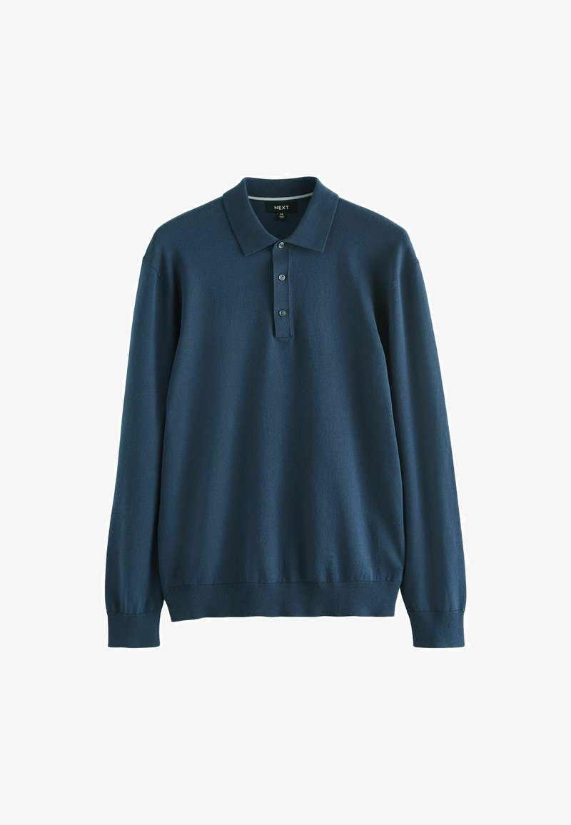 Next REGULAR FIT - Top dugih rukava - mottled teal