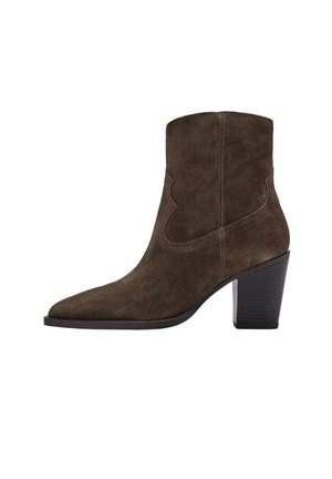 Mango, ADULT - Botines camperos - dark brown