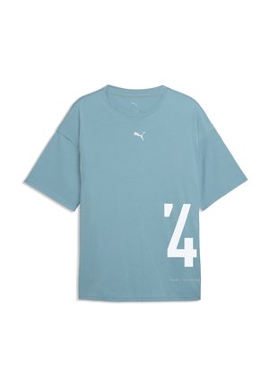 GRAPHICS TRAINING - Camiseta estampada - baltic sea blue