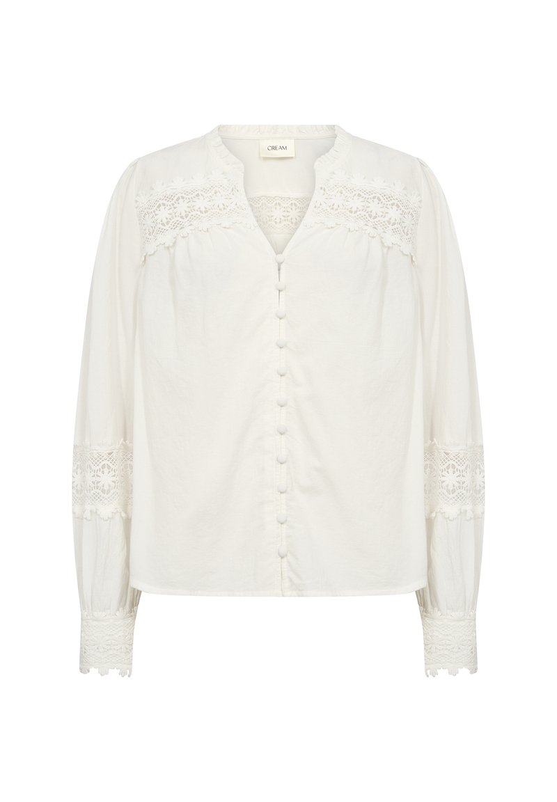 Cream Overhemdblouse wit Cream Overhemdblouse wit