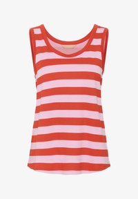 Sélectionné, fiery red lilac sachet stripe