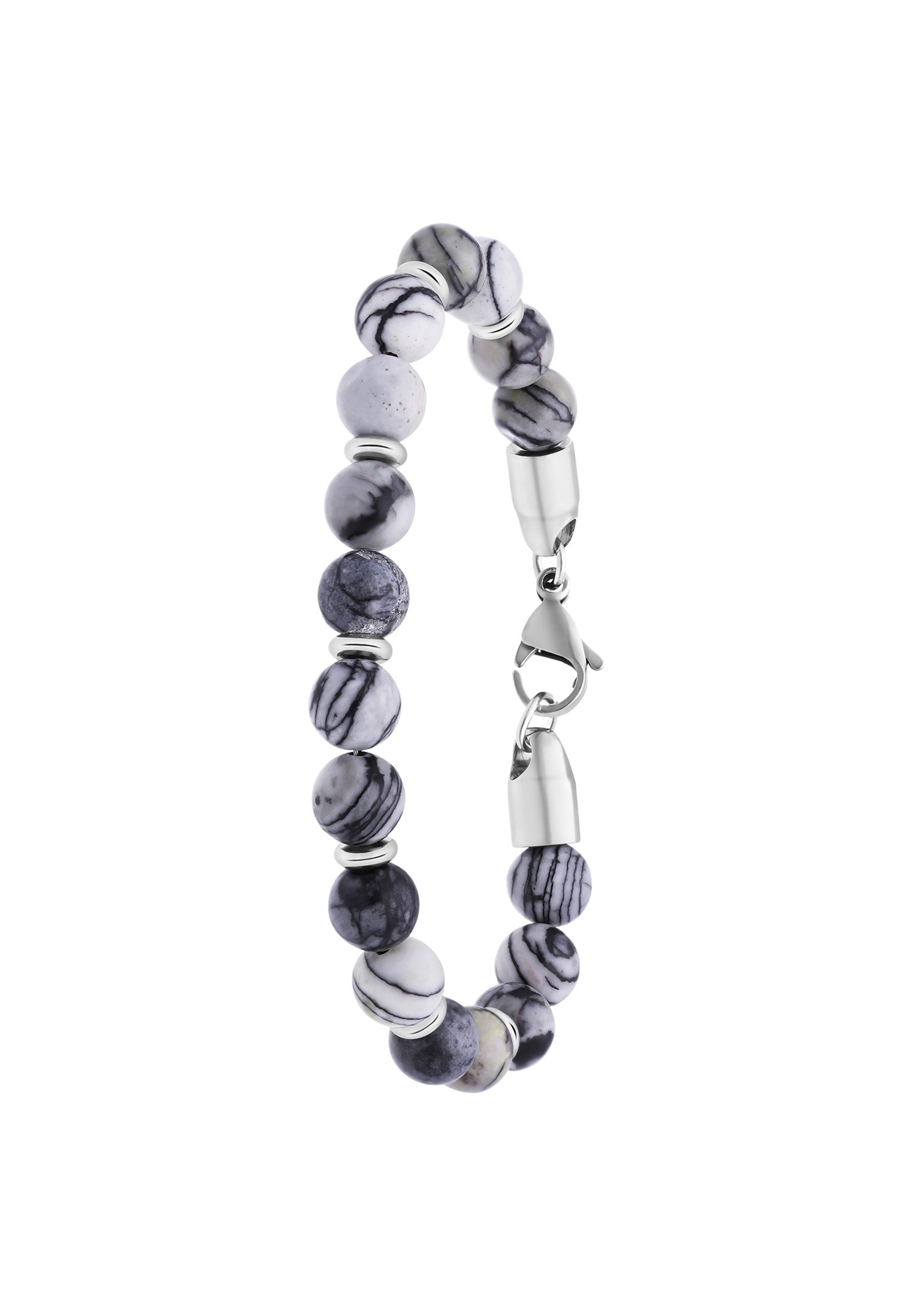 Lucardi MIT FEUERSTEIN - Armband - silver/zilverkleurig - Zalando.nl
