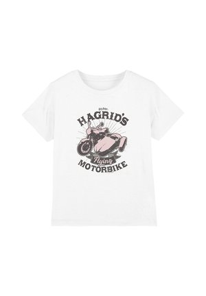 Cotton Soul, HARRY POTTER HAGRIDS MOTORBIKE UNISEX - Print T-shirt - white
