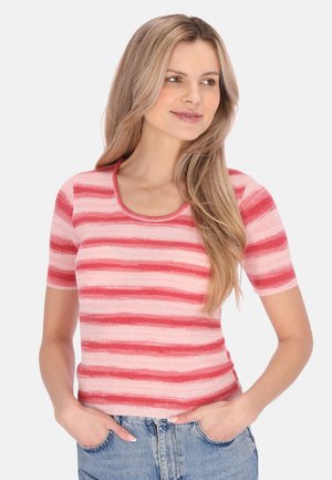 T-Shirt print - multicolor rose