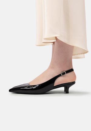 Pantofi clasici cu toc - black