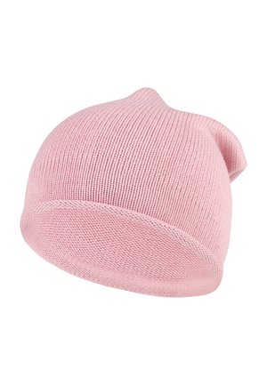 Sterntaler, STRICKMÜTZE MIT ROLLRAND UNISEX - Beanie - samtrosa