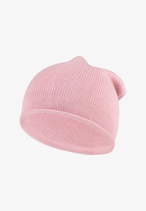 Sterntaler, STRICKMÜTZE MIT ROLLRAND UNISEX - Beanie - samtrosa