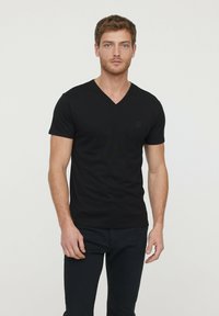 Lee Cooper AJESSY - T-shirt basique - noir