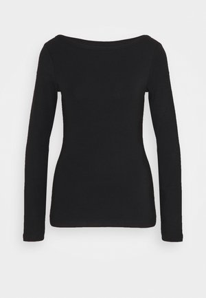 Long sleeved top - black
