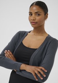 Kaffe ASTRID BOLERO - Kofta - black oyster