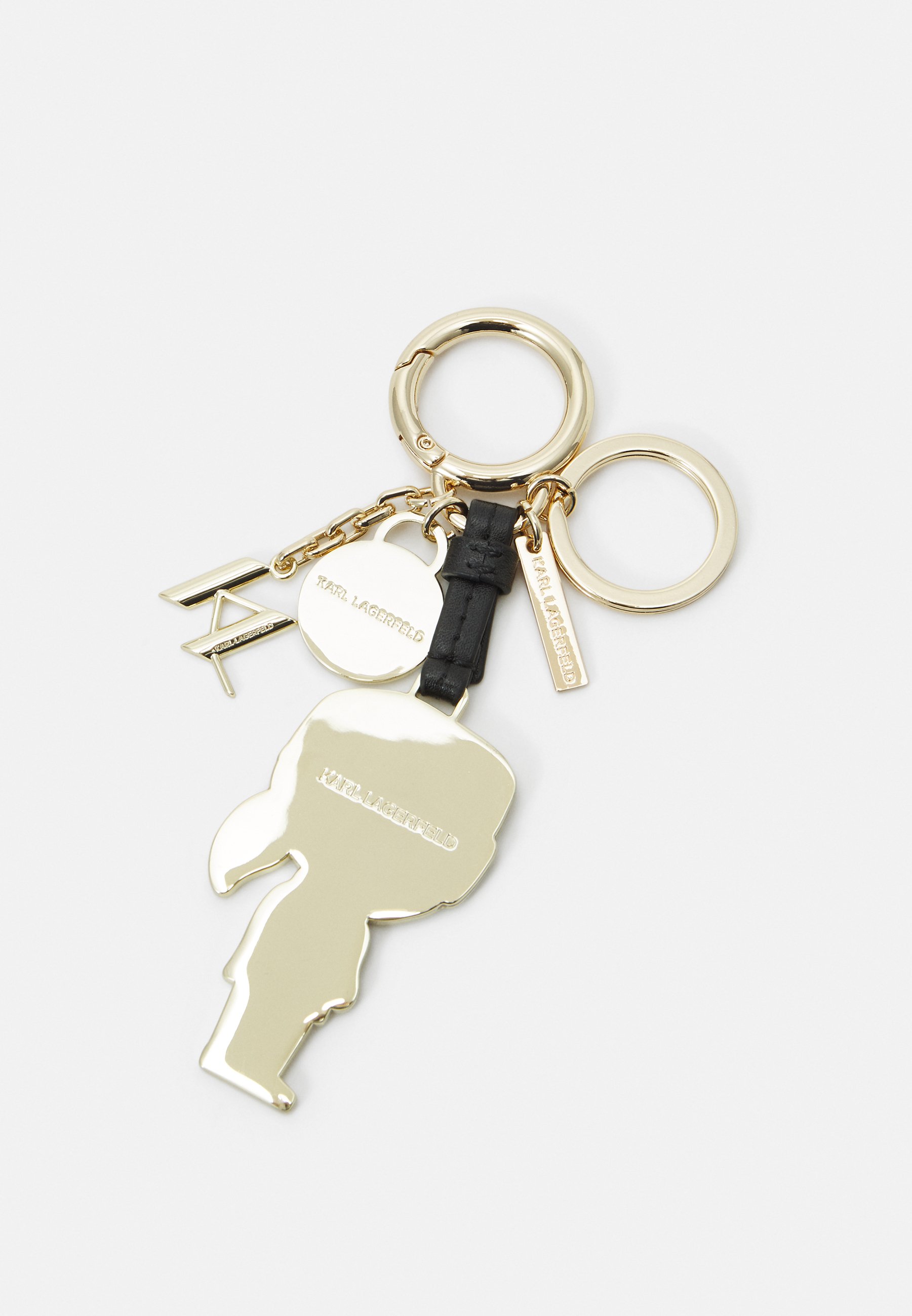 KARL LAGERFELD IKON CHARM - Keyring - gold-coloured - Zalando
