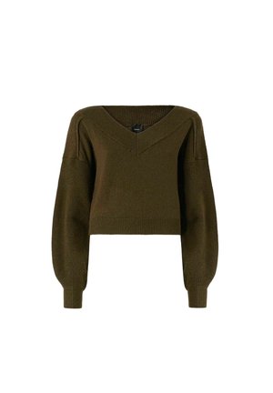 Pinko, MAGLIE DONNA PINKO RINGHIO 107874 A3P4 X18 - Strickpullover - verde