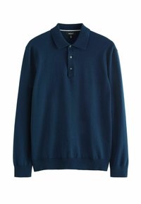 REGULAR FIT - Top dugih rukava - navy